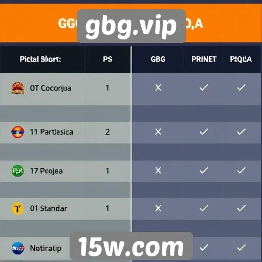 Comparativo entre gbg.vip e outras plataformas de jogos online