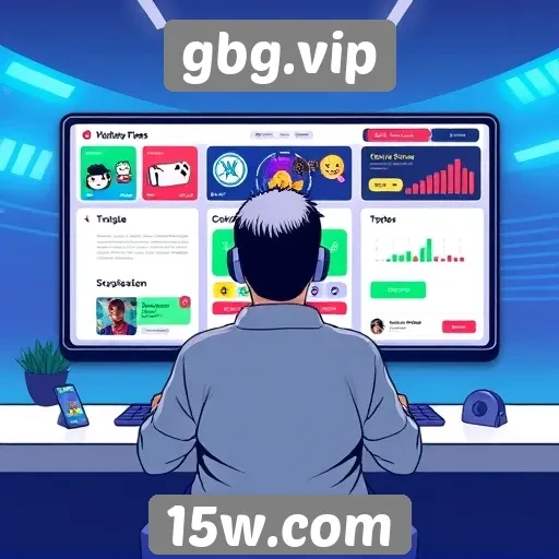 Análise da interface do usuário no gbg.vip